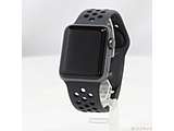 kÕil Apple Watch Series 3 Nike+ GPS 38mm Xy[XOCA~jEP[X AXTCg^ubNNikeX|[coh