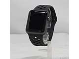 kÕil Apple Watch Series 3 Nike+ GPS 38mm Xy[XOCA~jEP[X AXTCg^ubNNikeX|[coh