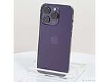 中古品 无iPhone14 Pro 1TB深的紫MQ313J/A SIM[6.1英寸有机EL/Apple A16]