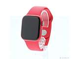 中古品 Apple Watch Series 7 GPS+Cellular 41mm(PRODUCT)RED铝包(PRODUCT)RED运动带
