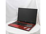 中古品 LaVie Note Standard PC-NS700EAR水晶红[Core i7 6500U(2.5GHz)/8GB/HDD1TB/15.6英寸宽大]