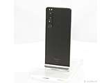 〔中古品〕 Xperia 1 III 256GB フロストブラック SO-51B docomoロック解除SIMフリー ［6.5インチ有機EL／Snapdragon 888 5G］