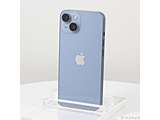 〔中古品〕 iPhone14 256GB ブルー MPWN3J／A SIMフリー ［6.1インチ有機EL／Apple A15］