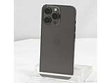 〔中古品〕 iPhone13 Pro 256GB グラファイト MLUN3J／A SIMフリー ［6.1インチ有機EL／Apple A15］