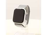 〔中古品〕 Apple Watch Series 9 GPS 45mm シルバーアルミニウムケース ミラネーゼループ