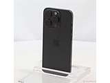 〔中古品〕 iPhone15 Pro 256GB ブラックチタニウム MTUC3J／A SIMフリー ［6.1インチ有機EL／Apple A17 Pro］