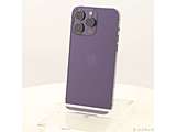 〔中古品〕 iPhone14 Pro Max 256GB ディープパープル MQ9E3J／A SIMフリー ［6.7インチ有機EL／Apple A16］