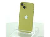 〔中古品〕 iPhone14 128GB イエロー MR3Q3J／A SIMフリー ［6.1インチ有機EL／Apple A15］