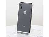 〔中古品〕 iPhoneX 256GB スペースグレイ MQC12J／A SIMフリー ［5.8インチ有機EL／Apple A11］