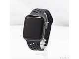 kÕiijl Apple Watch SE 1 Nike GPS + Cellular 44mm Xy[XOCA~jEP[X AXTCg^ubNNikeX|[coh