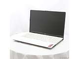 〔中古品〕 LIFEBOOK AH51／F1 FMVA51F1WN プレミアムホワイト ［Ryzen-7-5700U (1.8GHz)／8GB／SSD512GB／15.6インチワイド／Windows11 Home(アップグレード済み)］