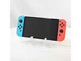 中古品 任天堂Switch有机EL型号Joy-Con(L)霓虹灯蓝色/(R)霓虹灯红