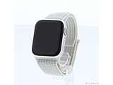 〔中古品〕 Apple Watch Series 4 Nike+ GPS + Cellular 40mm シルバーアルミニウムケース サミットホワイトNikeスポーツループ
