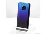 〔中古品〕 HUAWEI Mate 20 Pro 128GB トワイライト LYA-L29 SIMフリー ［6.4インチ有機EL／Huawei Kirin 980］