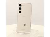 〔中古品〕 Galaxy S23 256GB クリーム SC-51D docomo SIMフリー ［6.1インチ有機EL／Snapdragon 8 Gen 2 Mobile Platform for Galaxy］