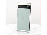 〔中古品〕 Google Pixel 6a 128GB セージ GB17L Softbank SIMフリー ［6.1インチ有機EL／Google Tensor］