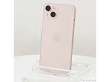 〔中古品〕 iPhone13 128GB ピンク MLNE3J／A SIMフリー ［6.1インチ有機EL／Apple A15］