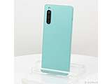 〔中古品〕 Xperia 10 IV 128GB ミント SOG07 au SIMフリー 〔ネットワーク利用制限▲〕 ［6.0インチ有機EL／Snapdragon 695 5G］