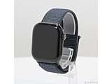 〔中古品〕 Apple Watch Series 10 GPS 42mm ジェットブラックアルミニウムケース インクスポーツループ