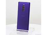 kÕiijl Xperia 1 64GB p[v 802SO SoftBank m6.5C`L@EL^Snapdragon 855n