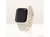 〔中古品〕 Apple Watch Series 7 GPS + Cellular 41mm スターライトアルミニウムケース スターライトスポーツバンド