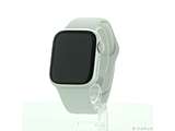 〔中古品〕 Apple Watch Series 8 GPS 41mm シルバーアルミニウムケース ホワイトスポーツバンド