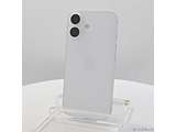 〔中古品〕 iPhone16 128GB ホワイト MYDR3J／A SIMフリー ［6.1インチ有機EL／Apple A18］