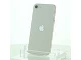 〔中古品〕 iPhone SE 第3世代 128GB スターライト MMYG3J／A SIMフリー ［4.7インチ液晶／Apple A15］