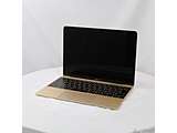 〔中古品〕 MacBook 12-inch Early-2015 MK4M2J／A Core_M 1.1GHz 8GB SSD256GB ゴールド 〔10.15 Catalina〕 ［グラフィック：Intel HD Graphics 5300／JISキーボード］