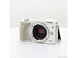 〔中古品〕 EOS M3 ボディ WH (2420万画素／SDXC／ホワイト)