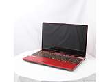 〔中古品〕 LIFEBOOK AH53／C2 FMVA53C2RZ ガーネットレッド ［Core-i7-8550U (1.8GHz)／8GB／HDD1TB／15.6インチワイド／Windows10 Home(64ビット)］