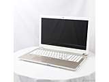 〔中古品〕 dynabook X7 P1X7MPBG サテンゴールド ［Core-i7-8565U (1.8GHz)／8GB／HDD1TB／SSD256GB／15.6インチワイド／Windows10 Home(64ビット)］