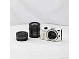 〔中古品〕 EOS M2 ダブルレンズキット WH (1800万画素／SDXC／ホワイト)