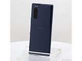 〔中古品〕 Xperia 5 128GB ブルー J9260JPL SIMフリー ［6.1インチ有機EL／Snapdragon 855］