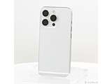 〔中古品〕 iPhone15 Pro 128GB ホワイトチタニウム MTU83J／A SIMフリー ［6.1インチ有機EL／Apple A17 Pro］