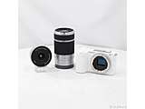 〔中古品〕 VLOGCAM ZV-E10 II ダブルズームレンズキット ホワイト ZV-E10M2X W