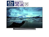 �k���Õi�l �t���e���r REGZA(���O�U)  43M530X �m43V�^ /4K�Ή� /BS�ECS 4K�`���[�i�[���� /YouTube�Ή��n