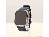 �k���Õi�l Apple Watch Ultra 2 GPS + Cellular 49mm �`�^�j�E���P�[�X �u���[�I�[�V�����o���h