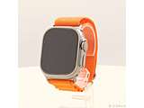 �k���Õi�l Apple Watch Ultra GPS + Cellular 49mm �`�^�j�E���P�[�X �I�����W�A���p�C�����[�v