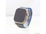 �k���Õi�l Apple Watch Ultra GPS + Cellular 49mm �`�^�j�E���P�[�X �u���[�^�O���C�g���C�����[�v