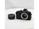 �k���Õi�l OM-D E-M10 14-42mm EZ�����Y�L�b�g (�u���b�N)