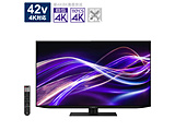 �k�W���i�l �L�@EL�e���r AQUOS �u���b�N 4T-C42GQ2 �m42V�^ /Bluetooth�Ή� /4K�Ή� /BS�ECS 4K�`���[�i�[���� /YouTube�Ή��n