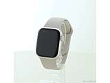 �k���Õi�l Apple Watch Series 8 GPS 41mm �X�^�[���C�g�A���~�j�E���P�[�X �X�^�[���C�g�X�|�[�c�o���h