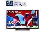 �k�W���i�l �L�@EL�e���r   OLED48C4PJA �m48V�^ /Bluetooth�Ή� /4K�Ή� /BS�ECS 4K�`���[�i�[���� /YouTube�Ή��n