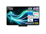 �k�W���i�l �t���e���r AQUOS(�A�N�I�X)  4T-C75GL1 �m75V�^ /Bluetooth�Ή� /4K�Ή� /BS�ECS 4K�`���[�i�[���� /YouTube�Ή��n