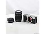 �k���Õi�l OLYMPUS PEN E-P7 EZ�_�u���Y�[���L�b�g �V���o�[