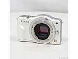 �k���Õi�l LUMIX DMC-GF3-W �{�f�B �V�F���z���C�g
