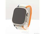�k���Õi�l Apple Watch Ultra 2 GPS + Cellular 49mm �`�^�j�E���P�[�X �I�����W�^�x�[�W���g���C�����[�v