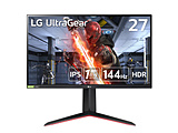 �k�W���i�l 27�C���` UltraGear FHD IPS �Q�[�~���O���j�^�[ 27GN65R-B