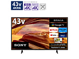 �k�W���i�l �t���e���r BRAVIA(�u���r�A)  KJ-43X75WL �m43V�^ /Bluetooth�Ή� /4K�Ή� /BS�ECS 4K�`���[�i�[���� /YouTube�Ή��n